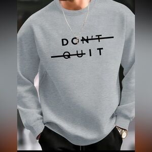 Brand new grey sweatshirt.